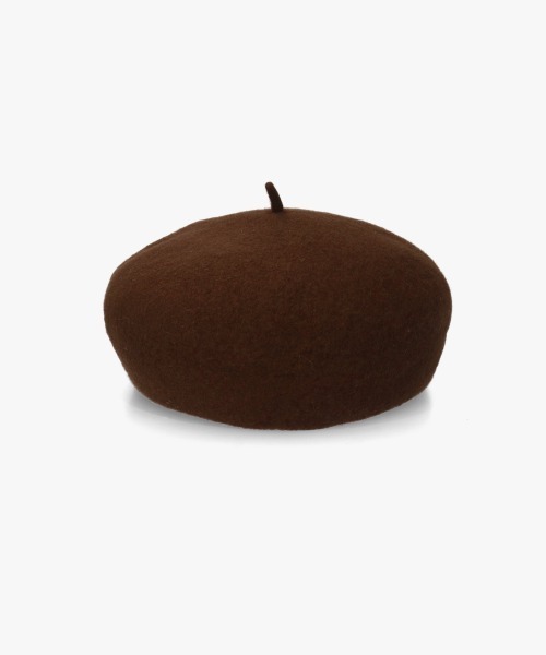 kaorinomori（カオリノモリ）の「kaorinomori オークベレー ラヴ / カオリノモリ（ハンチング/ベレー帽・レディース・ホワイト/ブラウン/レッド/ダークグレー/ライラック・M/57.5cm）」の17枚目の写真