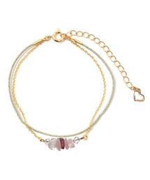 ユニドロブレスレット　ピンク系 ユニドロブレスレットピンク系