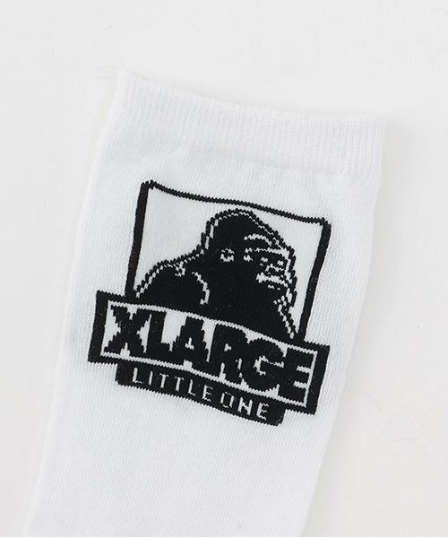 XLARGE KIDS（エクストララージキッズ）の「OGクルーソックス（ソックス/靴下・キッズ・ブラック/ホワイト/グリーン/パープル・15-17cm/17-19cm/13-15cm/19-21cm）」の5枚目の写真