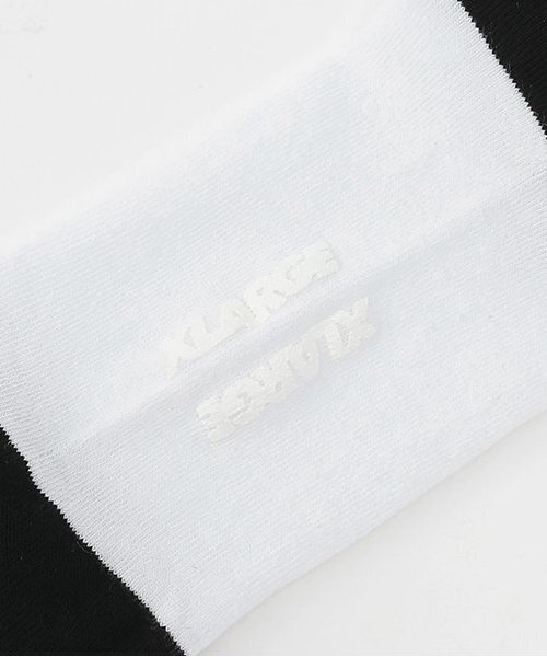 XLARGE KIDS（エクストララージキッズ）の「OGクルーソックス（ソックス/靴下・キッズ・ブラック/ホワイト/グリーン/パープル・15-17cm/17-19cm/13-15cm/19-21cm）」の7枚目の写真