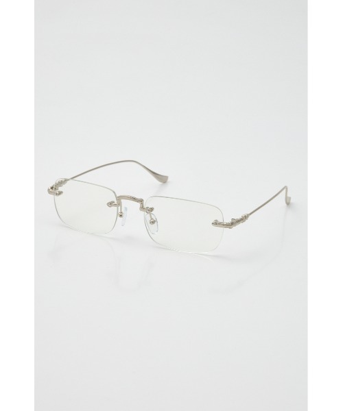 SLY（スライ）の「METAL FRAME EYEWEAR メタル フレーム アイウェア（サングラス・レディース・シルバー・FREE）」の2枚目の写真