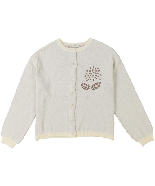 haupia（ハウピア）の「Dahlia'Swan Lake'【ニットカーディガン】（カーディガン/ボレロ・レディース・チャコールグレー/クリーム/ブラック/サックスブルー・MEDIUM）」の18枚目の写真