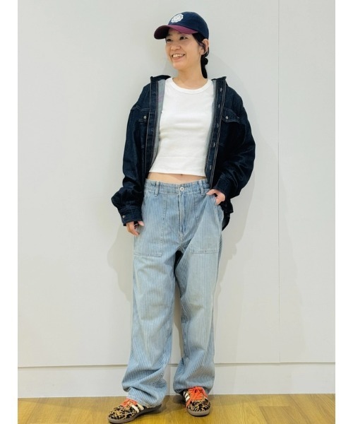 GAP（ギャップ）の「リブ Gapロゴ クロップド クルーネックTシャツ（Tシャツ/カットソー・レディース・ブラック/ホワイト/グリーン/グレー/ブラック系その他・XS/S/M/L/XL/XXS）」の20枚目の写真
