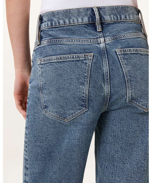 ALLSAINTS（オールセインツ）の「SADIE BARREL LEG DENIM JEANS | SADIE バレル レッグ デニム ジーンズ（デニムパンツ・レディース・インディゴブルー・24/25/26/27）」の5枚目の写真