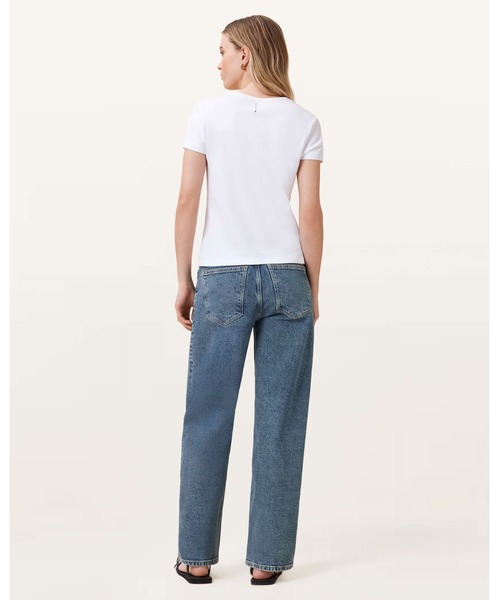 ALLSAINTS（オールセインツ）の「SADIE BARREL LEG DENIM JEANS | SADIE バレル レッグ デニム ジーンズ（デニムパンツ・レディース・インディゴブルー・24/25/26/27）」の6枚目の写真