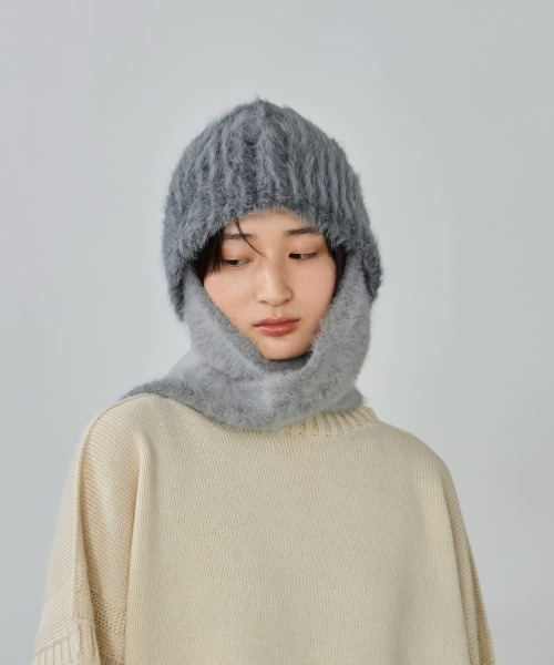 OVERRIDE(オーバーライド)の「OVERRIDE ANG SCARF CLOCHE HAT / オーバーライド(ハット・レディース・グレー/ブラック/ホワイト・57~59cm)」の18枚目の写真