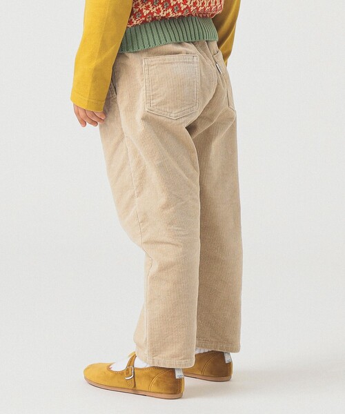 B:MING by BEAMS（ビーミングバイビームス）の「らくらく コーデュロイパンツ（100～140cm）（その他パンツ・キッズ・ネイビー/ホワイト系その他5/ブラウン・140/130/120/110/100）」の5枚目の写真