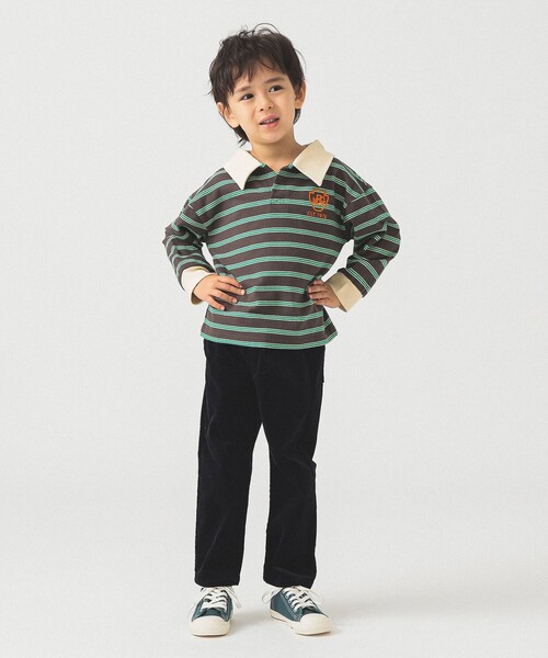 B:MING by BEAMS（ビーミングバイビームス）の「らくらく コーデュロイパンツ（100～140cm）（その他パンツ・キッズ・ネイビー/ホワイト系その他5/ブラウン・140/130/120/110/100）」の9枚目の写真