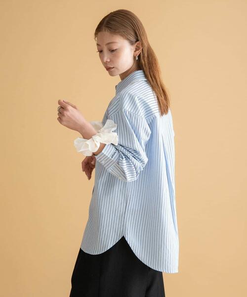 URBAN RESEARCH Sonny Label（アーバンリサーチサニーレーベル）の「エンブロイダリーストライプアソートシャツ（シャツ/ブラウス・レディース・その他2/その他1/ブルー・FREE）」の10枚目の写真