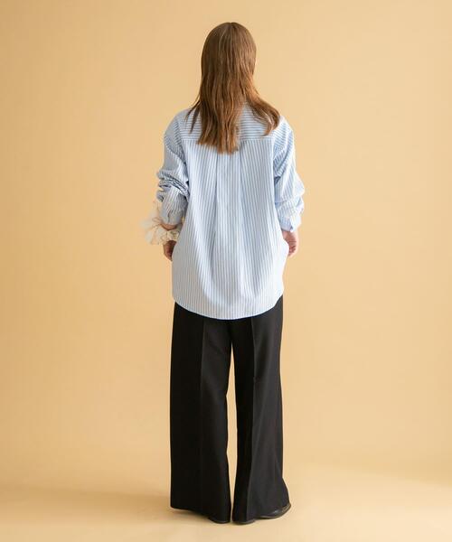 URBAN RESEARCH Sonny Label（アーバンリサーチサニーレーベル）の「エンブロイダリーストライプアソートシャツ（シャツ/ブラウス・レディース・その他2/その他1/ブルー・FREE）」の17枚目の写真