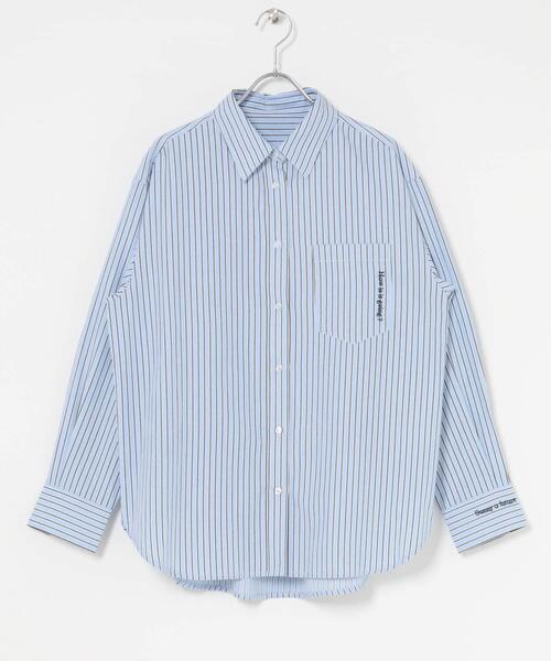 URBAN RESEARCH Sonny Label（アーバンリサーチサニーレーベル）の「エンブロイダリーストライプアソートシャツ（シャツ/ブラウス・レディース・その他2/その他1/ブルー・FREE）」の18枚目の写真
