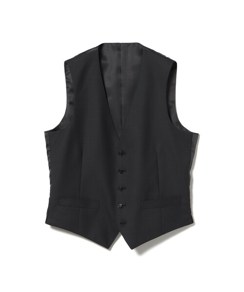 BEAMS HEART(ビームスハート)の「シャークスキン 3ボタン 3ピーススーツ(セットアイテム)(スーツセット・メンズ・ネイビー・X-LARGE/LARGE/MEDIUM/SMALL)」の4枚目の写真