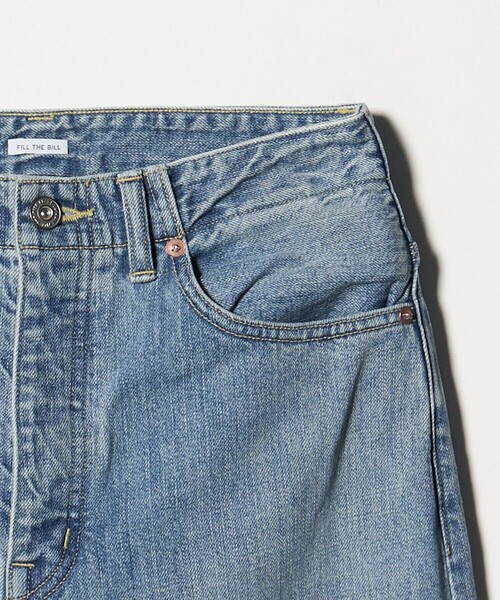 FILL THE BILL（フィルザビル）の「【別注】＜FILL THE BILL＞ LOOSE デニムパンツ（デニムパンツ・レディース・ライトブルー・27/28/26）」の10枚目の写真