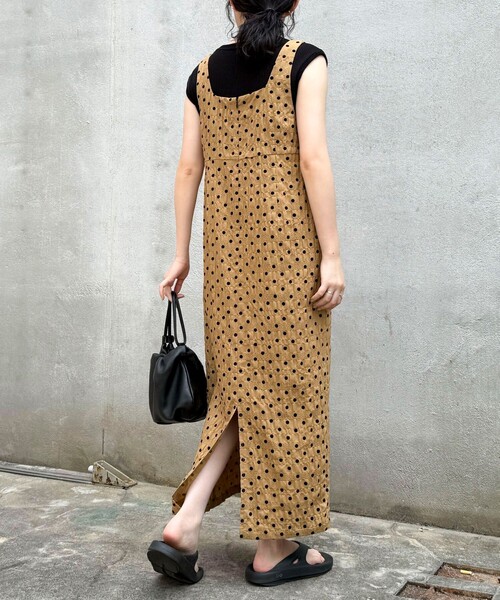 fredy emue(フレディエミュ)の「ドット3WAYワンピース(ワンピース・レディース・ベージュ系その他/ブラック系その他・38)」の11枚目の写真
