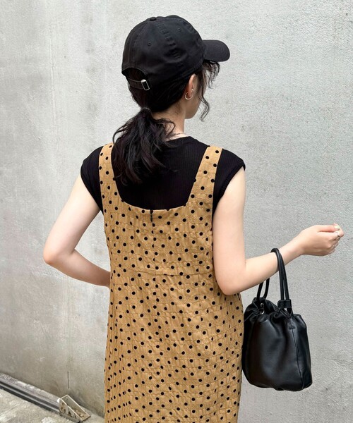 fredy emue(フレディエミュ)の「ドット3WAYワンピース(ワンピース・レディース・ベージュ系その他/ブラック系その他・38)」の15枚目の写真