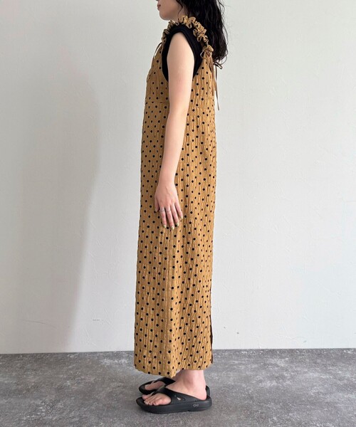 fredy emue(フレディエミュ)の「ドット3WAYワンピース(ワンピース・レディース・ベージュ系その他/ブラック系その他・38)」の21枚目の写真