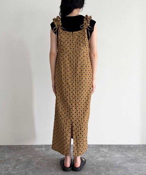 fredy emue(フレディエミュ)の「ドット3WAYワンピース(ワンピース・レディース・ベージュ系その他/ブラック系その他・38)」の22枚目の写真