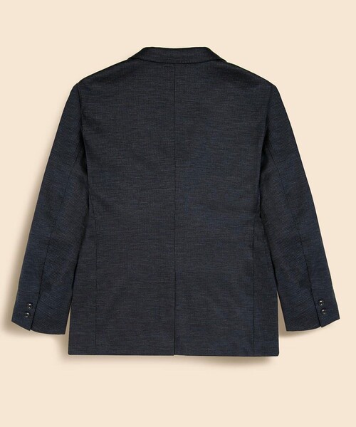 BROOKS BROTHERS（ブルックスブラザーズ）の「ウール　ニット　ハウンドトゥース　段返り３釦サックジャケット　Slim（テーラードジャケット・メンズ・ネイビー/グレー・LARGE/MEDIUM/SMALL/X-LARGE）」の9枚目の写真