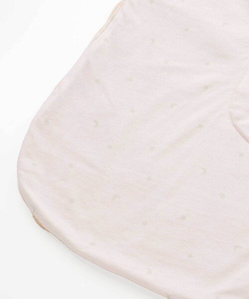 SLAP SLIP BABY（スラップスリップベビー）の「【お揃い】アニマルクマウサギネコ恐竜ポコポコボアフード付きおくるみベビー（おくるみ・キッズ・ベージュ/オフホワイト/ピンク/グリーン・FREE）」の16枚目の写真