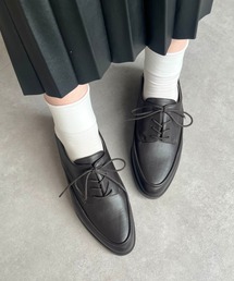 BOREDOM クロコ型押し 切り替え ドレスシューズ ポインテッドトゥ