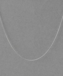 Phoebe（フィービィー）の「【金属アレルギー対応】ミニマルコンパクトチェーンネックレス/全長:42cm/サージカルステンレス/ジェンダーレス（ネックレス）」