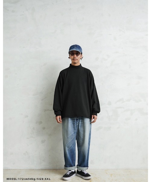 MILITARY(ミリタリー)の「実物 新品 デッドストック 米軍 MOCK TURTLENECK 長袖 アンダーシャツ(Tシャツ/カットソー・メンズ・ブラック・XX-LARGE)」の4枚目の写真