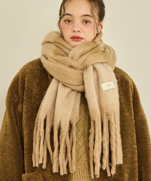 volume mix color muffler/ボリュームミックスカラーマフラー