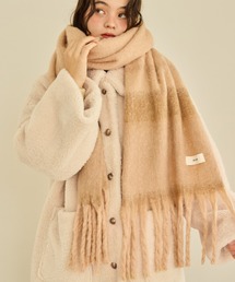 OLUN | volume mix color muffler/ボリュームミックスカラーマフラー(マフラー)