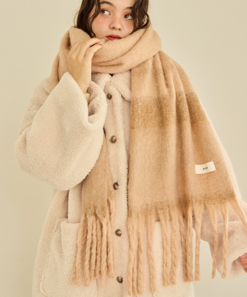 OLUN(オルン)のvolume mix color muffler/ボリュームミックスカラーマフラー(マフラー)