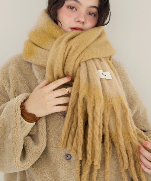 volume mix color muffler/ボリュームミックスカラーマフラー