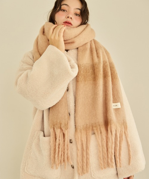 volume mix color muffler/ボリュームミックスカラーマフラー