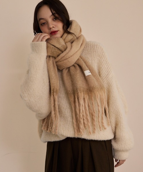 volume mix color muffler/ボリュームミックスカラーマフラー