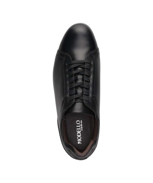 MODELLO（モデロ）の「【抗菌消臭機能】靴内環境を快適にし、さまざまなシーンに合わせやすい ドレスレザースニーカー DM6923（スニーカー・メンズ・ブラック/ブラウン系その他/ホワイト・25cm/25.5cm/26cm/26.5cm/27cm/24.5cm）」の14枚目の写真