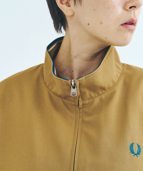 FRED PERRY(フレッドペリー)の「FRED PERRY / フレッドペリー417別注 Brentham Jacket ブレンサムジャケット(その他アウター・メンズ・ブラック/ベージュ・LARGE/MEDIUM/SMALL)」の13枚目の写真