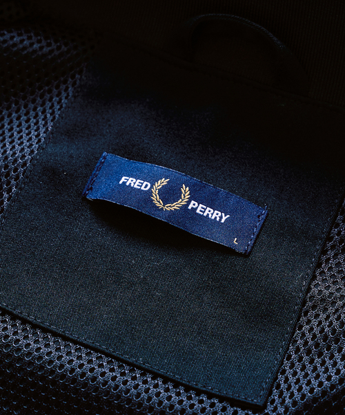 FRED PERRY(フレッドペリー)の「FRED PERRY / フレッドペリー417別注 Brentham Jacket ブレンサムジャケット(その他アウター・メンズ・ブラック/ベージュ・LARGE/MEDIUM/SMALL)」の22枚目の写真