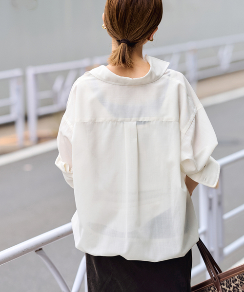 FRAMeWORK シアートロドロストレギュラーシャツ FRAMeWORK｜シアートロドロストレギュラーシャツ | Rakuten Fashion