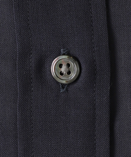 FRAMeWORK（フレームワーク）の「シアートロドロストレギュラーシャツ（シャツ/ブラウス・レディース・ネイビー/ホワイト/グレー・FREE）」の17枚目の写真