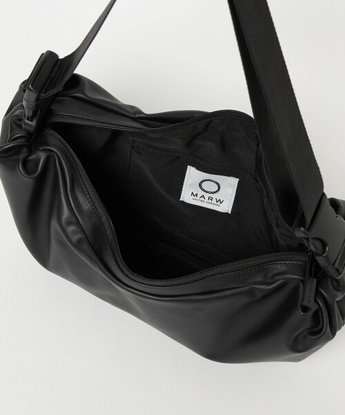 MARW UNITED ARROWS＞レザー 2WAY ショルダーバッグ（ショルダー