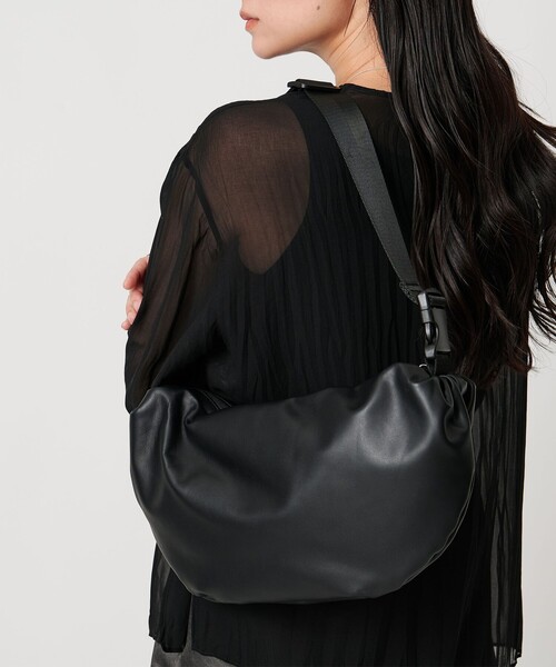 【新品未使用品】MARW マルゥ　UNITED ARROWS 2WAY MARW UNITED ARROWS＞レザー 2WAY ショルダーバッグ（ショルダー