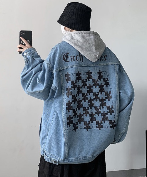 lilful（リルフル）の「【25年秋冬新作】フード付き バックプリント