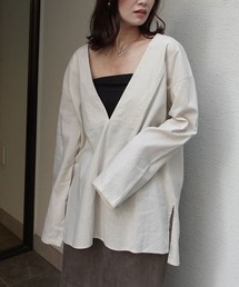 CORNERS（コーナーズ）の「バックリボンピンタックブラウス（シャツ/ブラウス）」