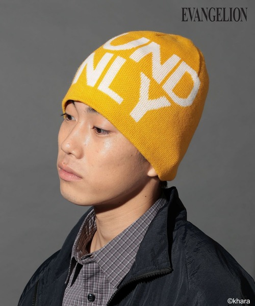 niko and...（ニコアンド）の「【EVANGELION(エヴァンゲリオン)】コラボ柄シングルビーニー（ニットキャップ/ビーニー・メンズ・イエロー/ネイビー/ブラック/グレー・FREE）」の12枚目の写真