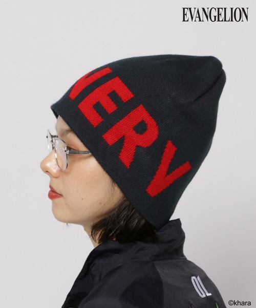 niko and...（ニコアンド）の「【EVANGELION(エヴァンゲリオン)】コラボ柄シングルビーニー（ニットキャップ/ビーニー・メンズ・イエロー/ネイビー/ブラック/グレー・FREE）」の16枚目の写真