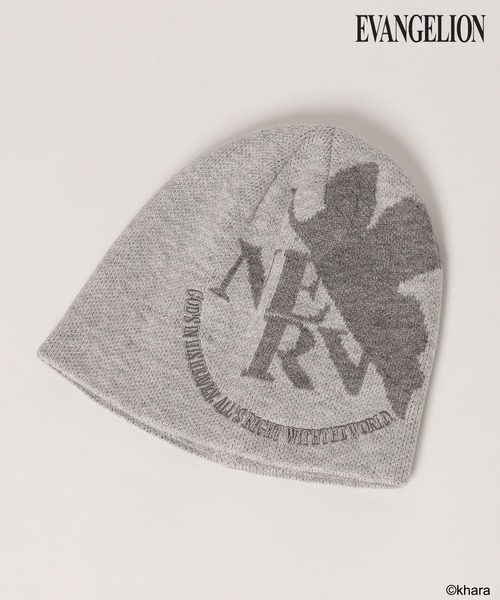 niko and...（ニコアンド）の「【EVANGELION(エヴァンゲリオン)】コラボ柄シングルビーニー（ニットキャップ/ビーニー・メンズ・イエロー/ネイビー/ブラック/グレー・FREE）」の17枚目の写真