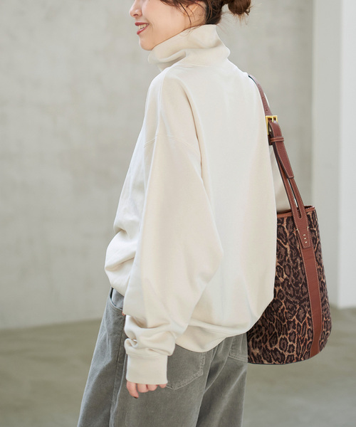 WEB限定 / 追加》裏毛ハイネックプルオーバー（スウェット）｜Spick