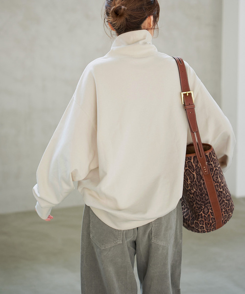 スピックアンドスパン　裏毛ハイネックプルオーバー スピック＆スパン裏毛ハイネックプルオーバー - メルカリ