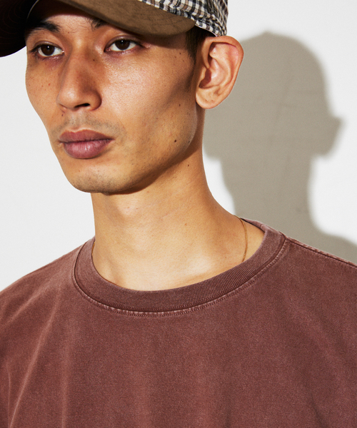 JOURNAL STANDARD（ジャーナルスタンダード）の「ルーズフィット クロップド ロンT / 短丈（Tシャツ/カットソー・メンズ・ホワイト/ブラウン/ブラック系その他・MEDIUM/LARGE）」の11枚目の写真