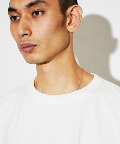 JOURNAL STANDARD（ジャーナルスタンダード）の「ルーズフィット クロップド ロンT / 短丈（Tシャツ/カットソー・メンズ・ホワイト/ブラウン/ブラック系その他・MEDIUM/LARGE）」の21枚目の写真