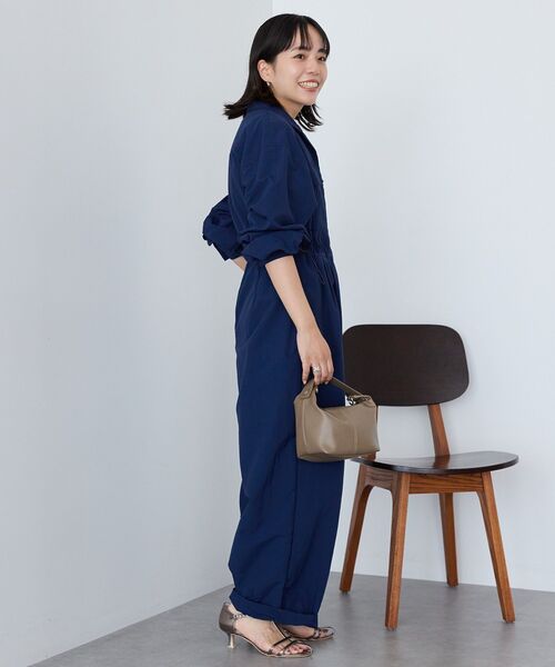 AMERICAN HOLIC(アメリカンホリック)の「ジャンプスーツ(つなぎ/オールインワン・レディース・ネイビー/ブラック・M/L)」の12枚目の写真