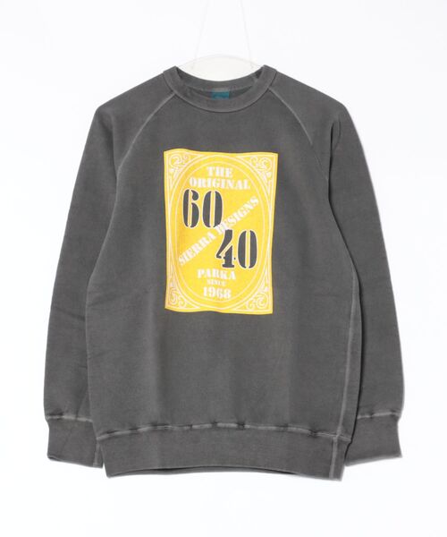 SIERRA DESIGNS(シェラデザイン)の「【コラボ×限定生産】Good On x SD 60/40 1st LOGO CREW SWEAT(スウェット・メンズ・ホワイト/グレー/ネイビー/グリーン/ブラック・MEDIUM/LARGE/SMALL/X-LARGE)」の2枚目の写真